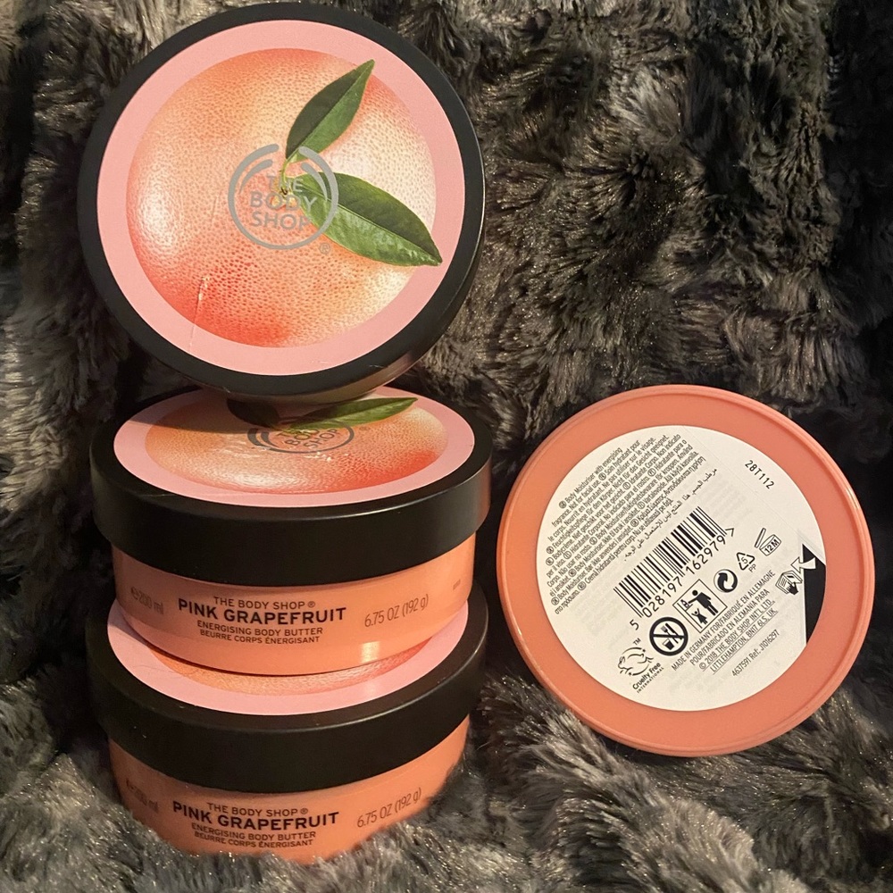 Bundle of 2- The Body Shop Pink Grapefruit Body Butter